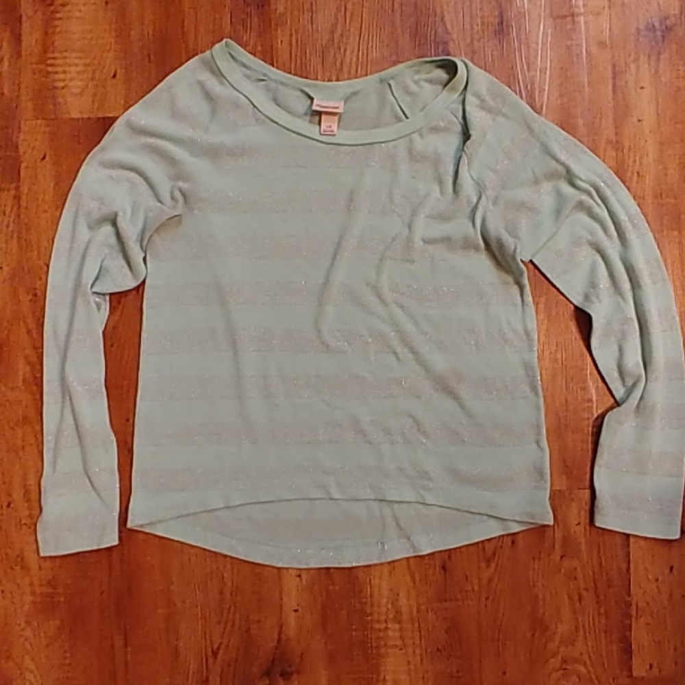 Striped Juniors Sweater